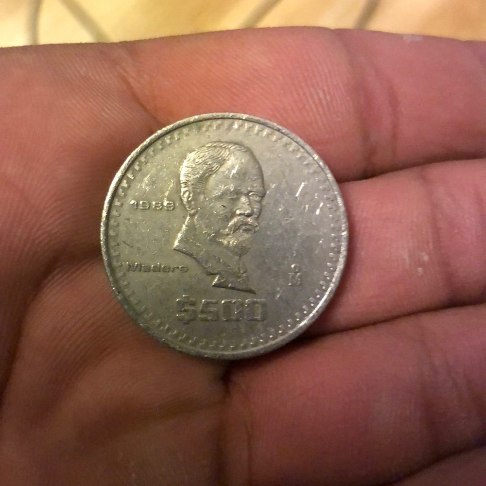 1989 $500 madero